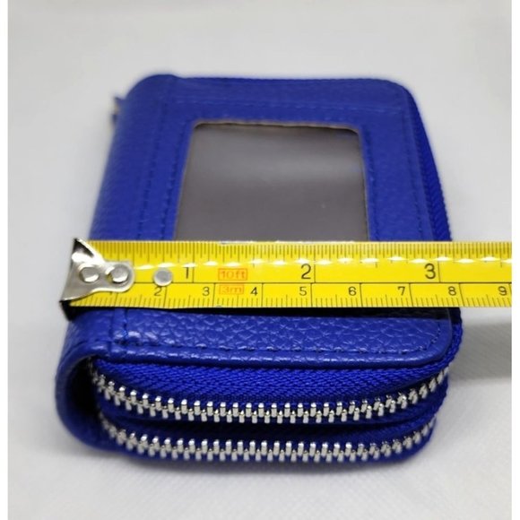 Womens Credit Card Wallet, Large Capacity Multi Card Case Wallet With ID Window - Picture 7 of 16